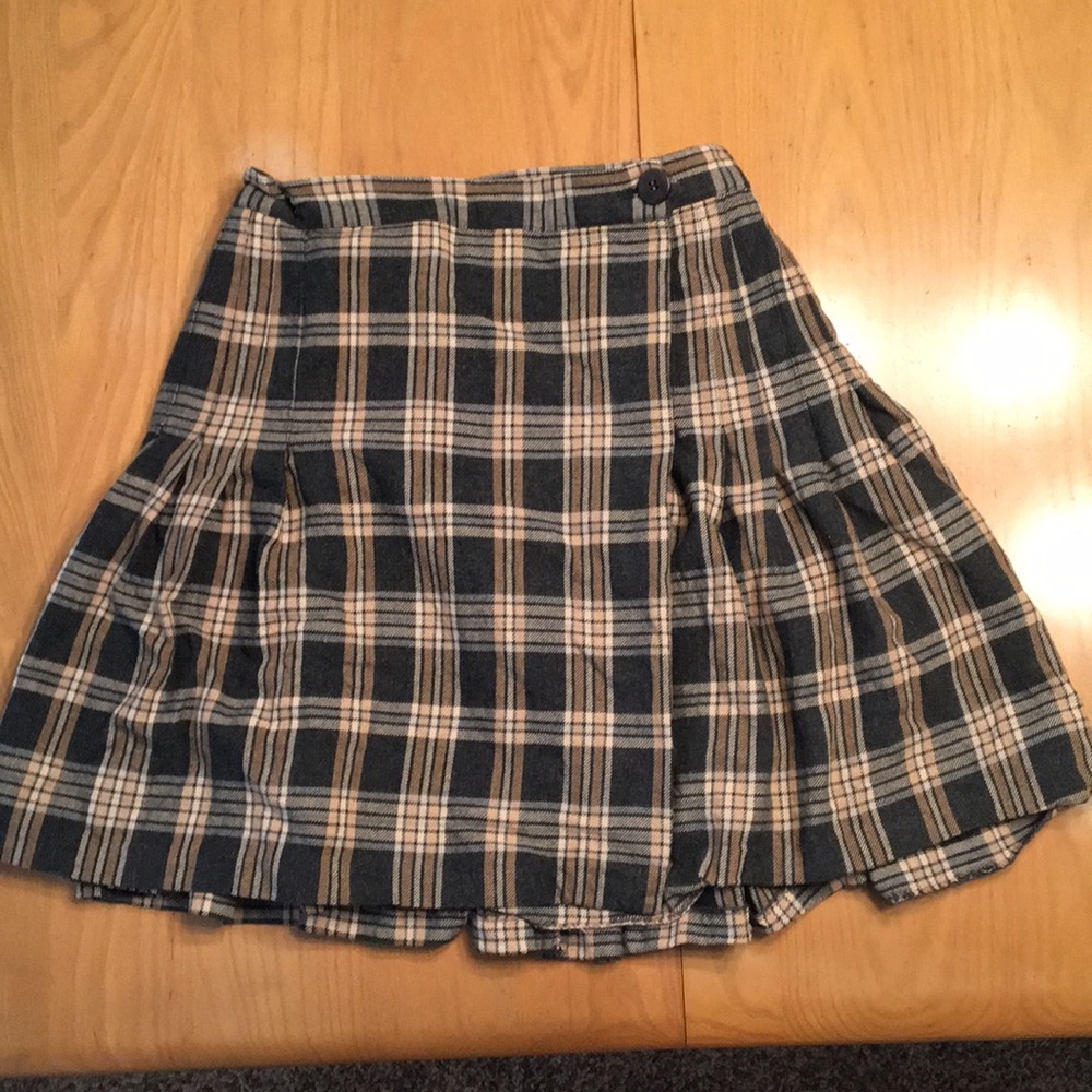 ANN TAYLOR Plaid Skirt - Vintage